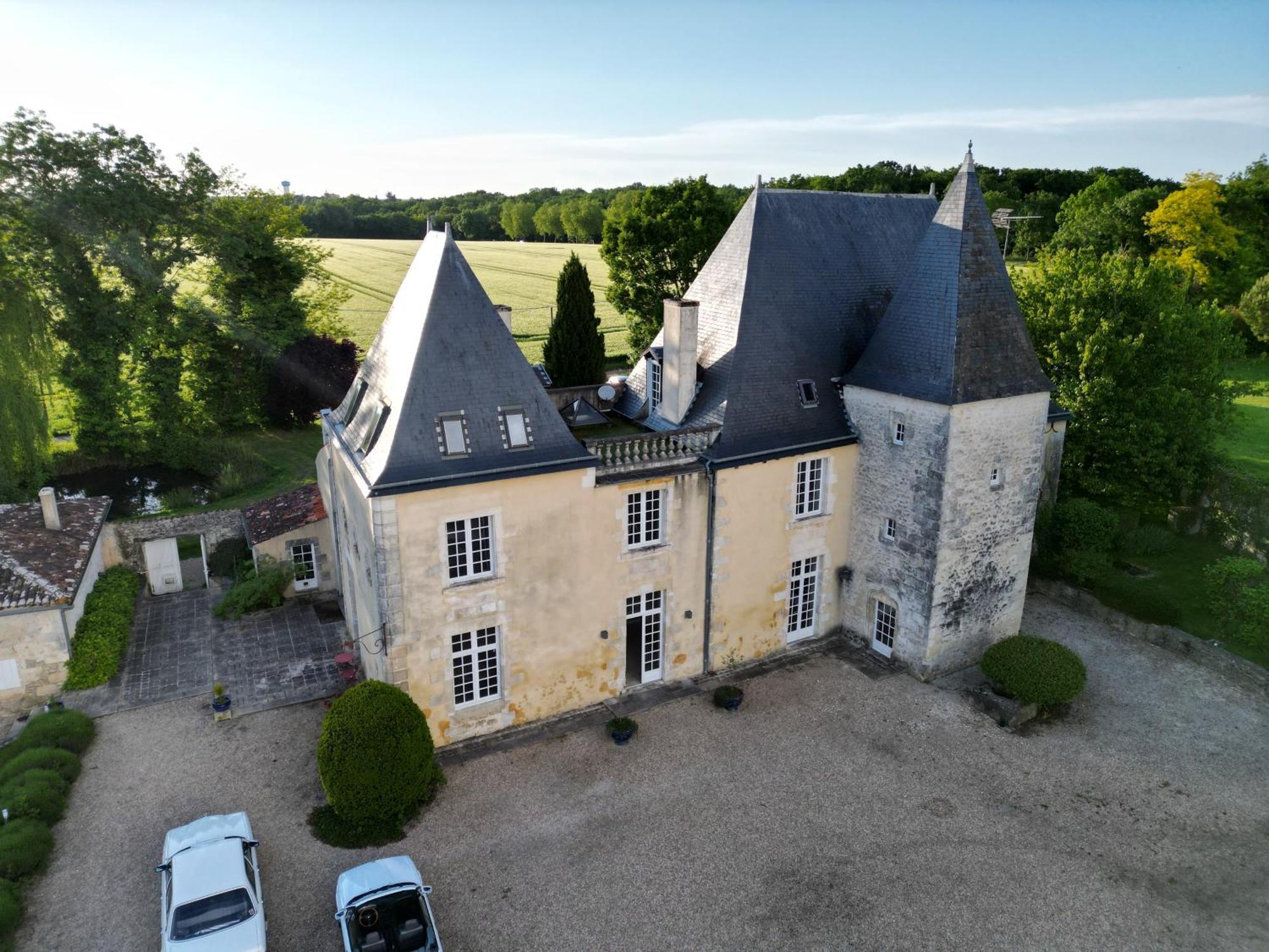 Chateau De La Vallade Saint-Porchaire ภายนอก รูปภาพ